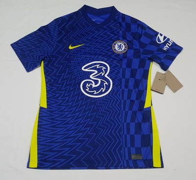 Nike Mens Chelsea FC 2020/21 Stadium Home Soccer Jersey CV7889-409 | eBay