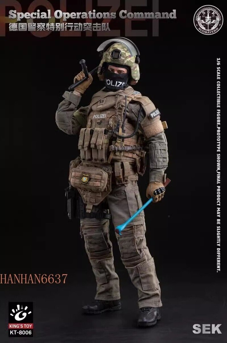 KING'S TOY 1/6 Sodier KT-8006 SEK German Police Special