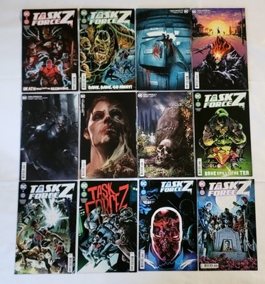Task Force Z 1-12 Full Run, 6 A covers & 6 B covers RED HOOD, Zombies + More NM