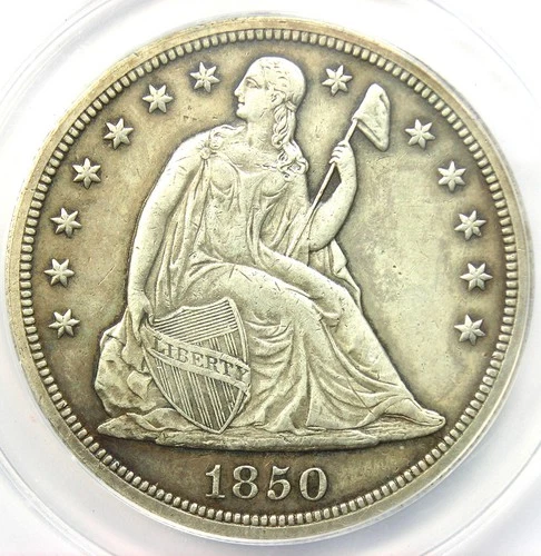 1850-O Seated Liberty Dollar — photo from the most recent tracked eBay sale