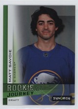 2023 Upper Deck Synergy Rookie Journey Draft /999 Matthew Savoie Matt #RJ-14 0v7