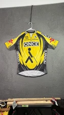 Vintage ONCE Cycling Jersey Mens Medium Giordana Giant Spanish Team 90s