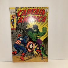 Captain America #110 2/69) Steranko! Clean, T...