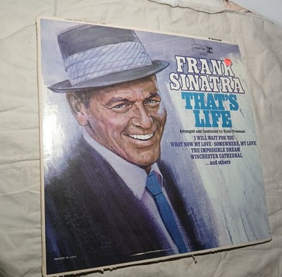 Frank Sinatra That's Life LP Mono Reprise F-1020  Vinyl Record Original Sleeve