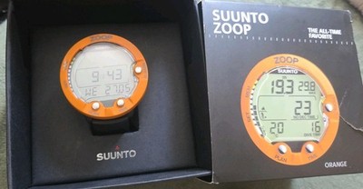 Suunto Zoop Tauchcomputer / Uhr - Orange & Schwarz