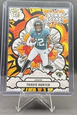 2025 Donruss Travis Hunter Bomb Squad! Rookie #BS-THR Jaguars