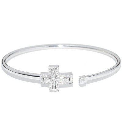 DAMIANI Belle Epoque S Cross Bracelet Diamond 750WG P0067505