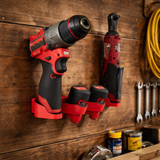 Fits Milwaukee M12 Tool and Battery Wall Mount Holder Red 1 Organizer