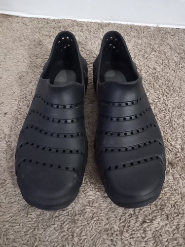 Sperry Water Strider Black Perf Rubber Slip On Shoe Mens Size 11 Women's Size 12 - Picture 6 of 12