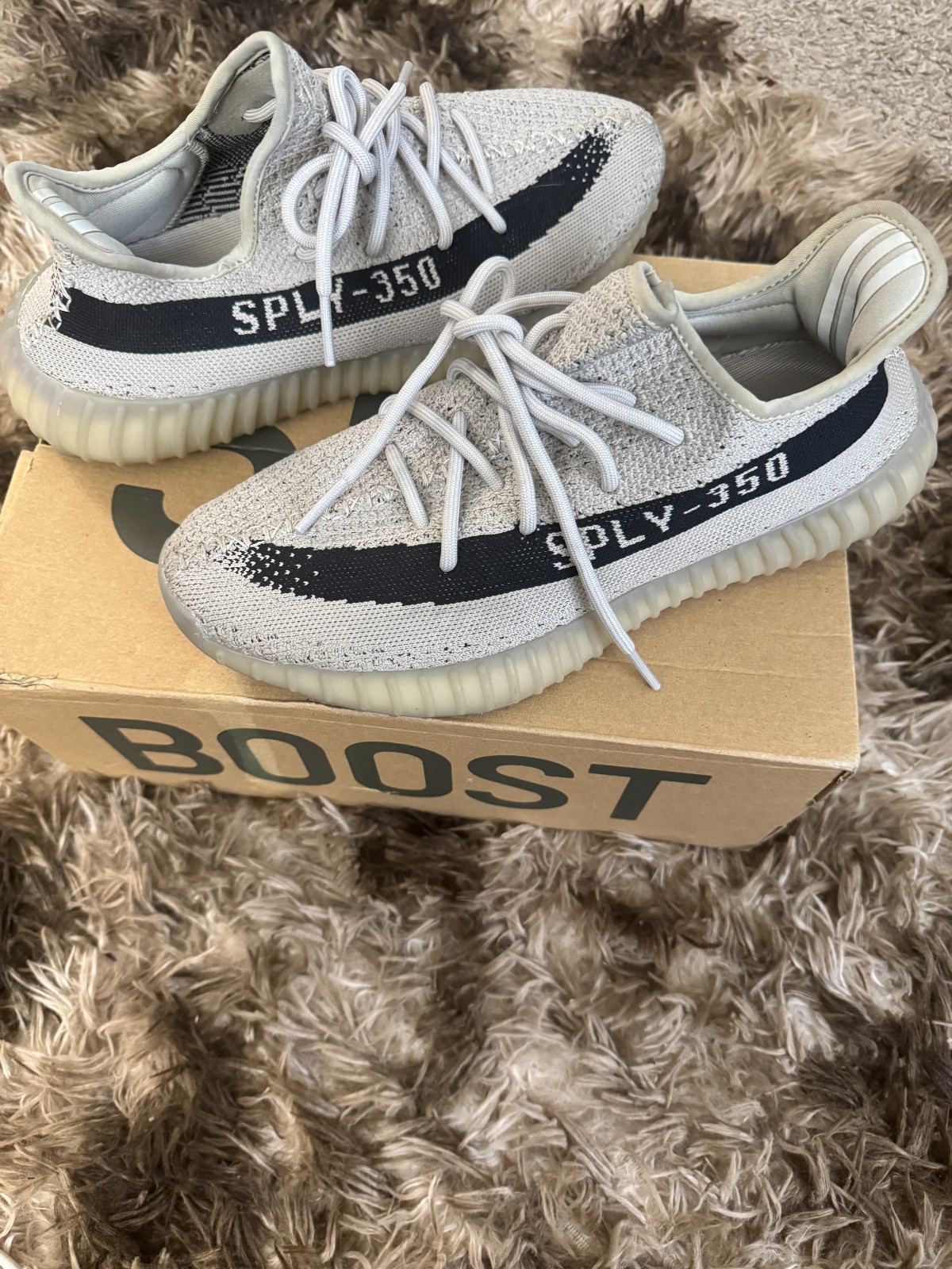 Adidas Yeezy Boost 350 V2 Slate Mens Size 9.5 HP7870