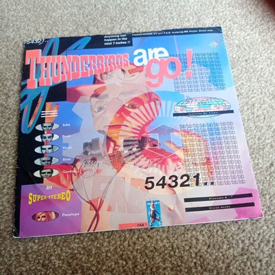 F.A.B MC PARKER Thunderbirds Are Go! 1990 UK 7'' vinyl single Barry Gray