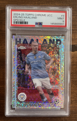 2024-25 Topps Chrome Uefa Club Competitions - Erling Haaland #9