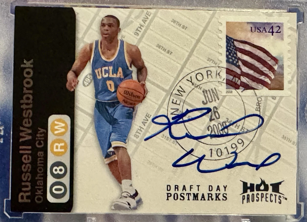 Russell Westbrook Basketball Autographed Sports Trading Cards