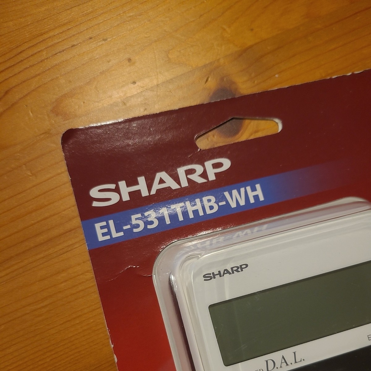 Calcolatrice Scientifica Sharp EL531TH - 273 Funzioni, Display 2 Righe, Ideale Per Scuola E Università