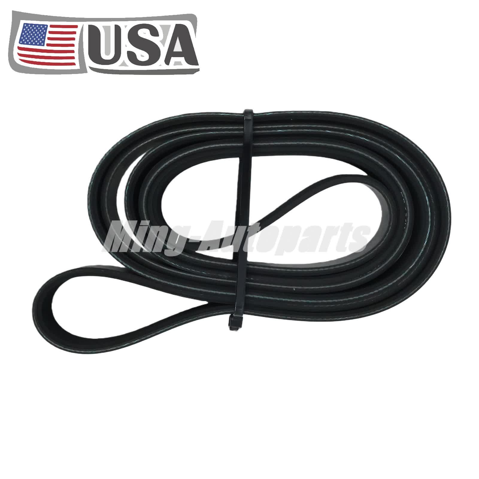 91.34 inch Serpentine Belt FIT Chevrolet Trailblazer GMC Envoy Buick Isuzu Saab
