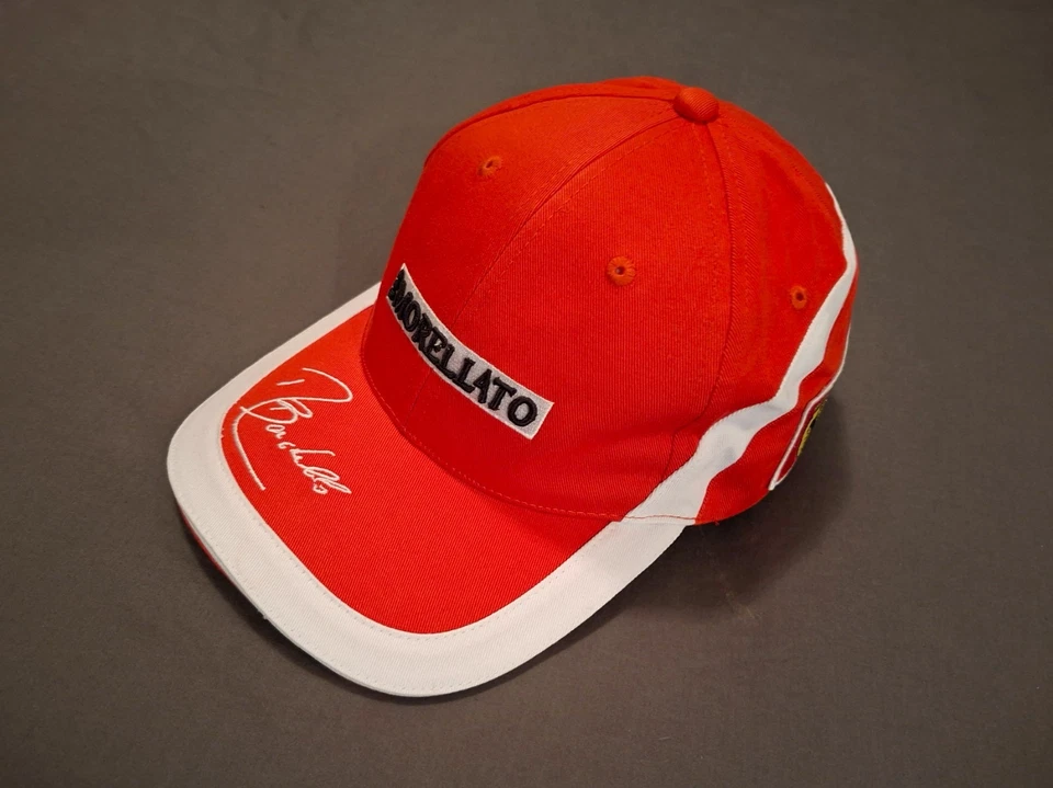 Rubens Barrichello Ferrari F1 personal driver issue cap 2005 Schumacher - Image 3 of 4