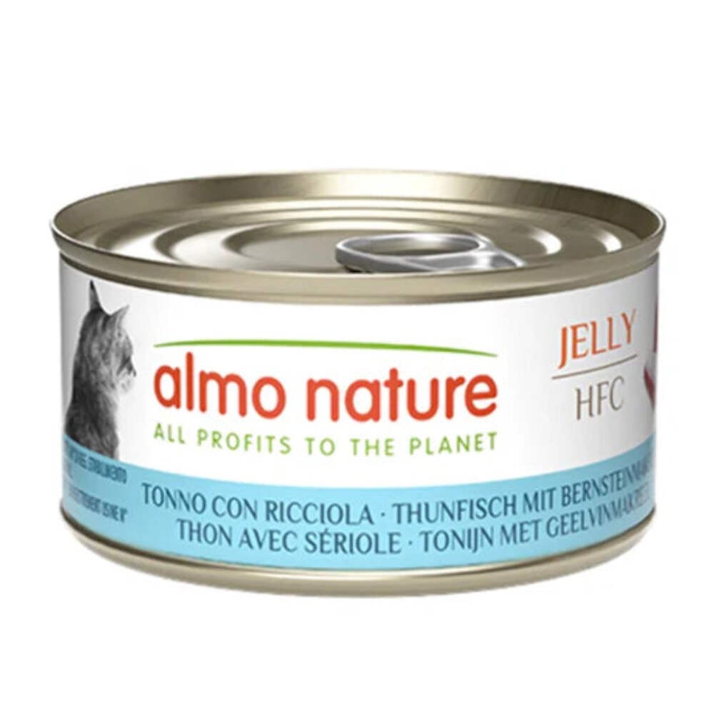 ALMO NATURE HFC TONNO CON RICCIOLA IN JELLY 70 GR