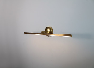 Bathroom Wall Sconce, Bathroom Light, Mid Century Modern, Brass Prism Wall Light