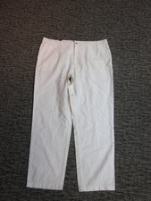 Marc Anthony, Luxury, Linen Blend, White Pant...
