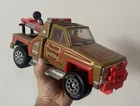 Tonka 24 Hour Towing Tow Truck 454 Wrecker Vehicle Gold Red Vintage 1983 80s Toy
