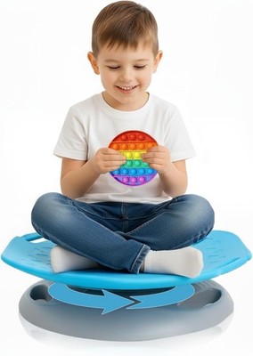 ARDELLIA Sensorischer Drehstuhl für Autismus & ADHS Autistische Kinder Drehspielzeug HSEGA
