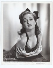 Dorothy Lamour Sultry Portrait Orig 1942 8x10 Photo