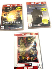 Vintage PC CD-ROM Nautical Strategy Set Sea Dogs Patrician II Admiral