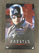 1/6 Hot Toys MMS536 Avengers: Endgame - Captain America Steve Rogers Figure Used