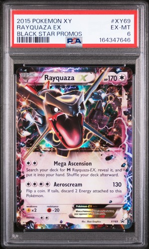 Rayquaza-EX graded PSA 6 for sale on eBay