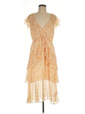 Minkpink Women Orange Cocktail Dress M