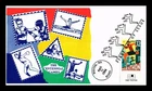DR JIM STAMPS US COVER MARATHON FIRST DAY ISSUE THERMOGRAPHED CACHET
