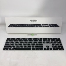 Apple Wireless USB-C Magic Keyboard w/ Touch ID and Numeric Keypad Silver