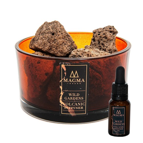 Coffret cadeau parfum maison diffuseur volcanique Magma Rocks - Photo 1/7