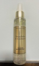 Bath and Body Works SNOWFLAKES  CASHMERE Diamond Shimmer Mist Spray 4.9 FL oz  