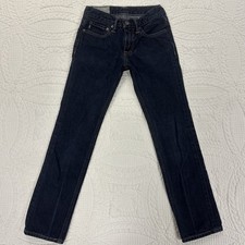 Abercrombie And Fitch Kids Boy Jeans Size 10 Skinny Dark Wash Blue Jeans