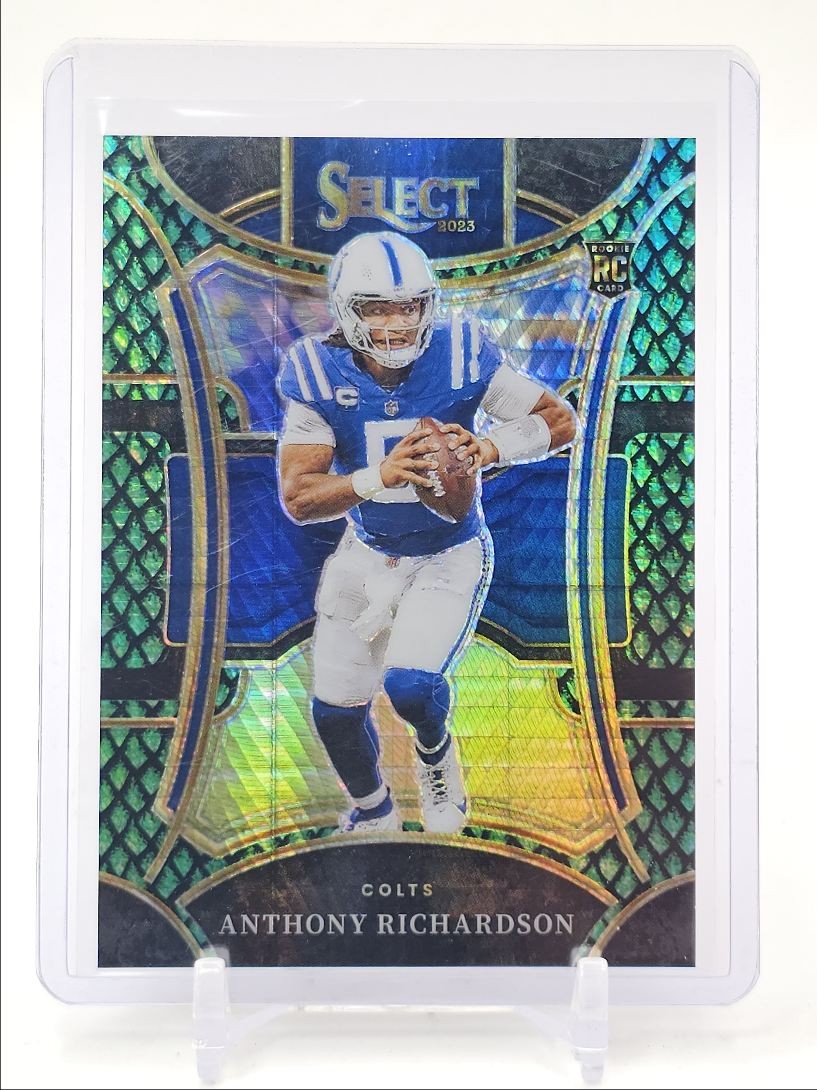 ANTHONY RICHARDSON 2023 SELECT SUITE LEVEL ROOKIE DRAGON SCALE RC /70 Q4627
