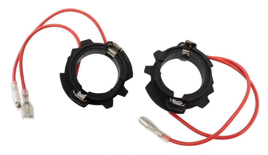 Coppia Adattatori H7 LED per Volkswagen Caddy e Golf 5 | F12H Ready