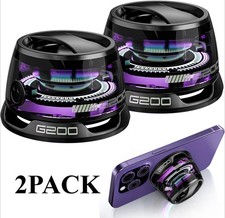2Pack Magnetic Portable Speaker G200 Mini Sound 5.3 Bluetooth Phone Holder