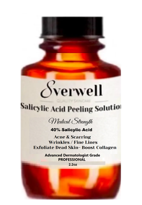 #ad 16oz 40% Salicylic Acid Peel Solution Acne Scars Blemished Sun Damage $150.99