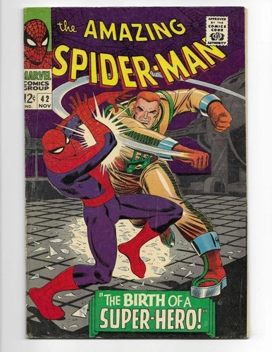 Amazing Spider-Man 42 1966 Marvel Comics VG+ 4.5 1st App Mary Jane 2nd Rhino