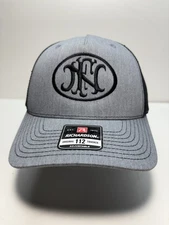 🔥 FN Firearms Gun Logo Hat Men’s Richardson 112 Five Panel SnapBack Hat!