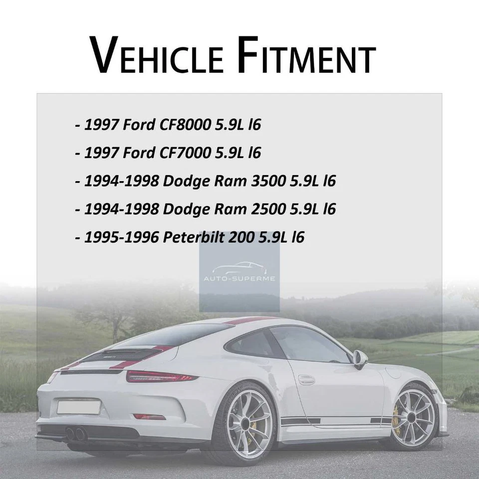 Termostato de refrigerante del motor para Ford CF7000 1997 5,9 L 1997 Ford CF8000 5,9 L Foto 2 de 4