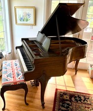 Grand Piano 5'3" 1925 Chickering -Beautiful Queen Anne, DELIVERY TO 50 mi INCL.