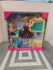 1995 Vintage Teacher Barbie Set with 2 Students Kelly and Tommy NIB 13914