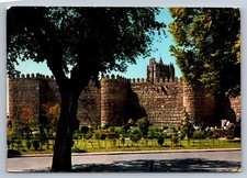 Postcard Spain Avila Walls of the City 1968 6x4  N435