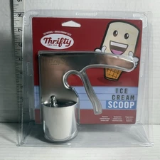 THRIFTY Old Time Ice Cream Scoop Stainless Steel Rite-Aid OUT OF BUSINESS