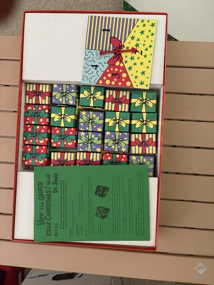 How the Grinch Stole Christmas - Dr. Seuss - Board Game - Vintage 1997 - Image 3 of 4