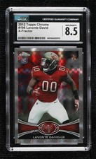 2012 Topps Chrome Retail X-Fractor Lavonte David #198 CGC 8.5 7zf