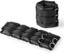 Adjustable Ankle Weights, Set of 2, 1 Lb Each