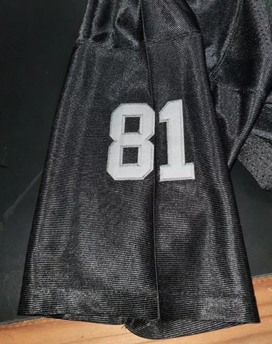 NFL Signed T. Brown Raiders Jersey Mens Size 48 Black & Silver Not Authenticated - Picture 6 of 8